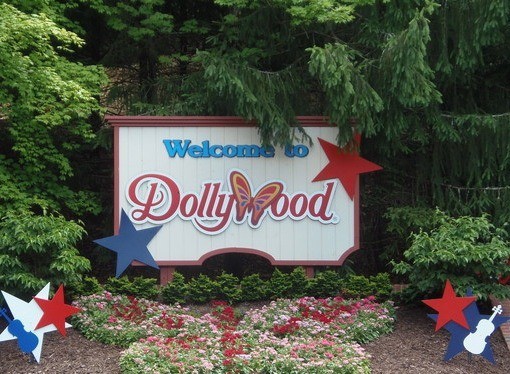 Dollywood Summer Festival sign