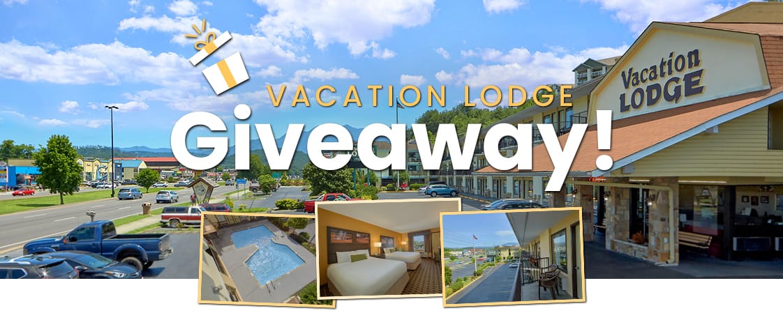 vacation lodge giveaway banner