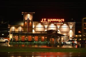j.t. hannah's restaurant in pigeon forge