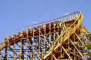 Thunderhead roller coaster at Dollywood